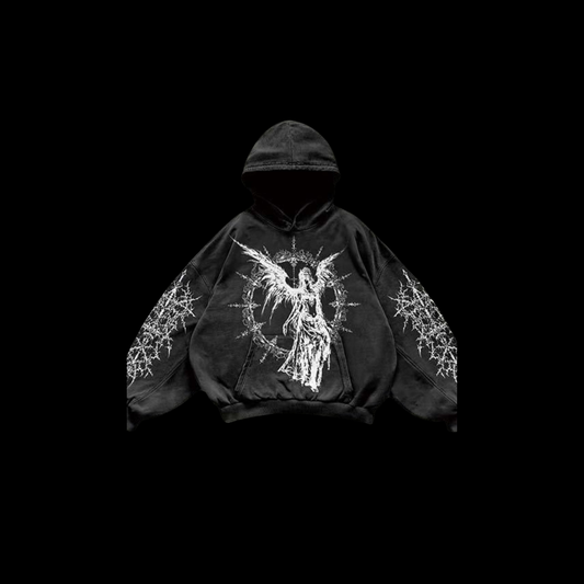 Hollowborn - "Spiked Seraphim" Hoodie