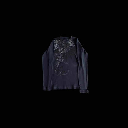 Hollowborn - "Gothic Crest" Longsleeve